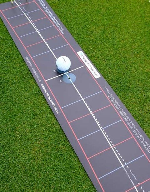 The All New ‘Tour Edition’ Black T-Stroke® Putting Arc Mat